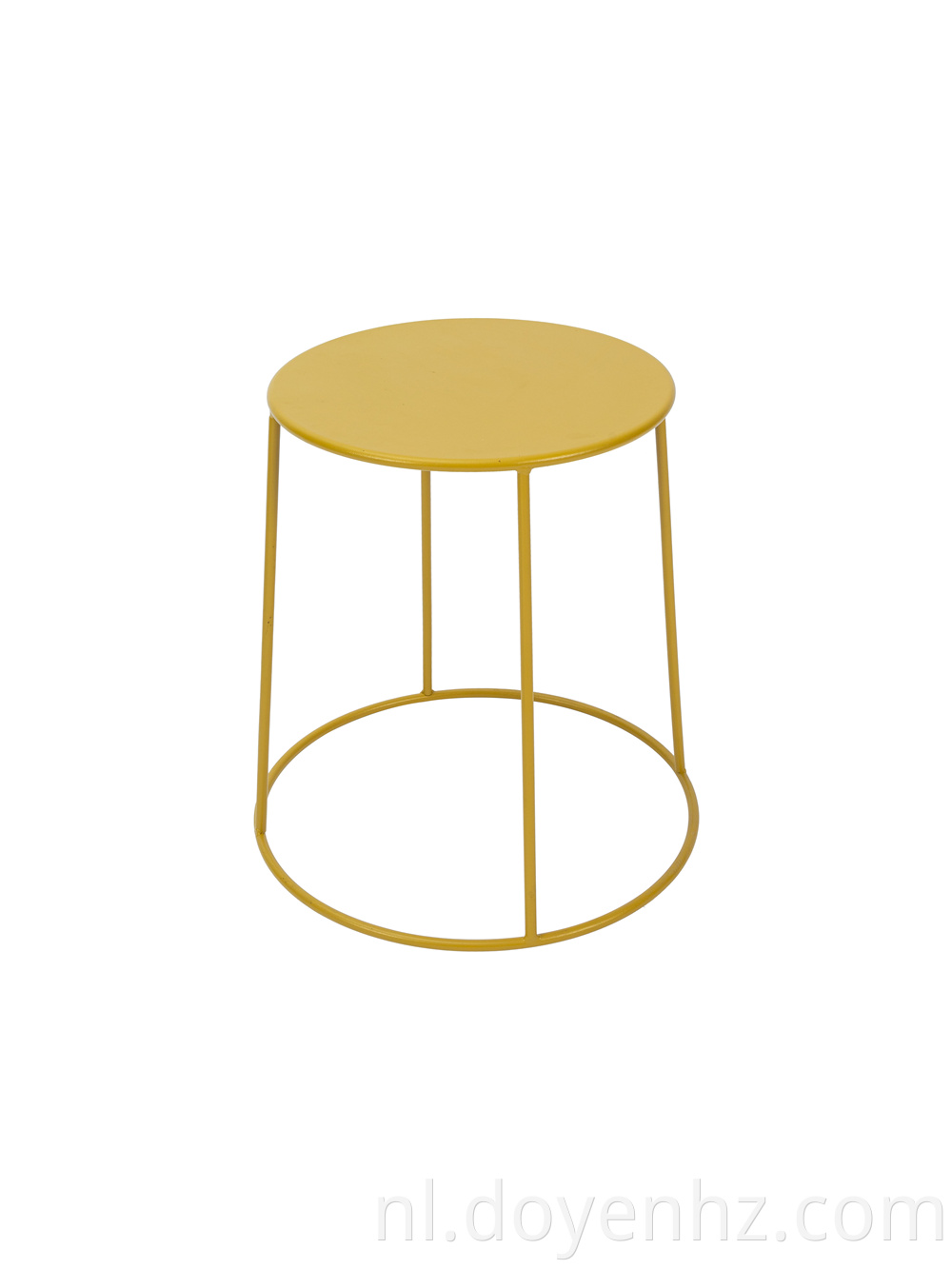 Metal Stackable Round Side Table for Outdoor